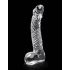 Icicles No 61 Clear Glass Realistic Dildo - Pipedream