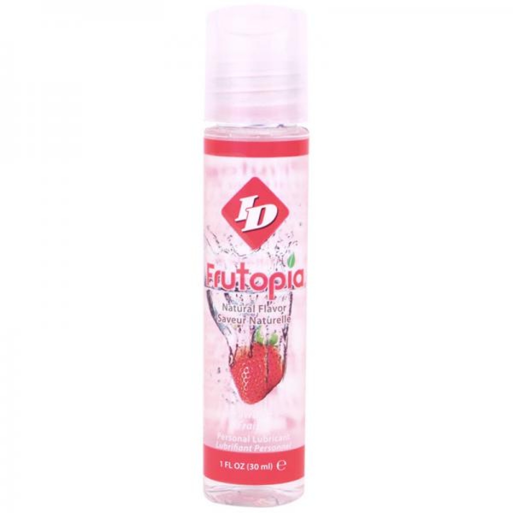 Id Frutopia Strawberry Flavored Lubricant 1 Fl Oz Pocket Bottle - Id Lubricants