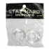 Thick Power Stretch Donuts 2 Pack Clear - Si Novelties