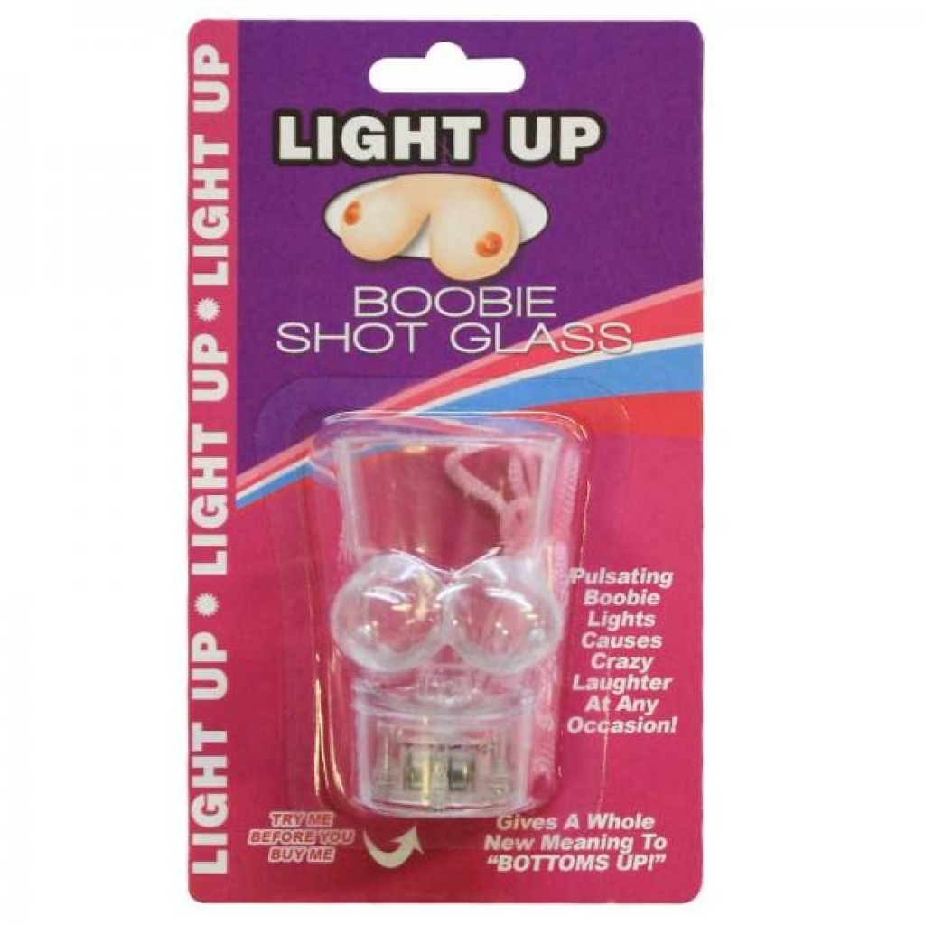 Light Up Boobie Shot Glass With String - Hott Products