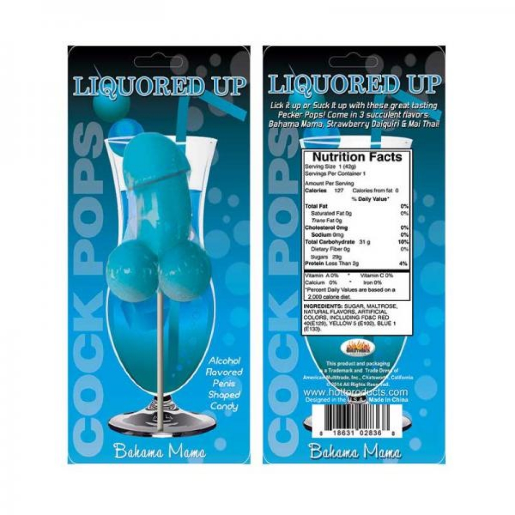 Liquored Up Cock Pop-bahama Mama - Hott Products