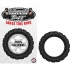 Mack Tuff Large Silicone Tire Ring Black - Nasstoys