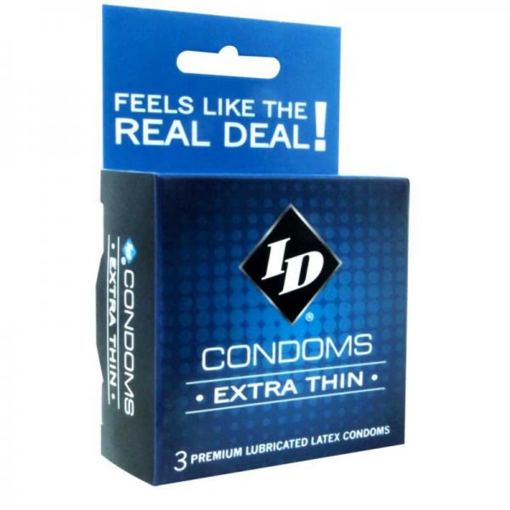 Id Extra Thin Condom (3) - Id Lubricants