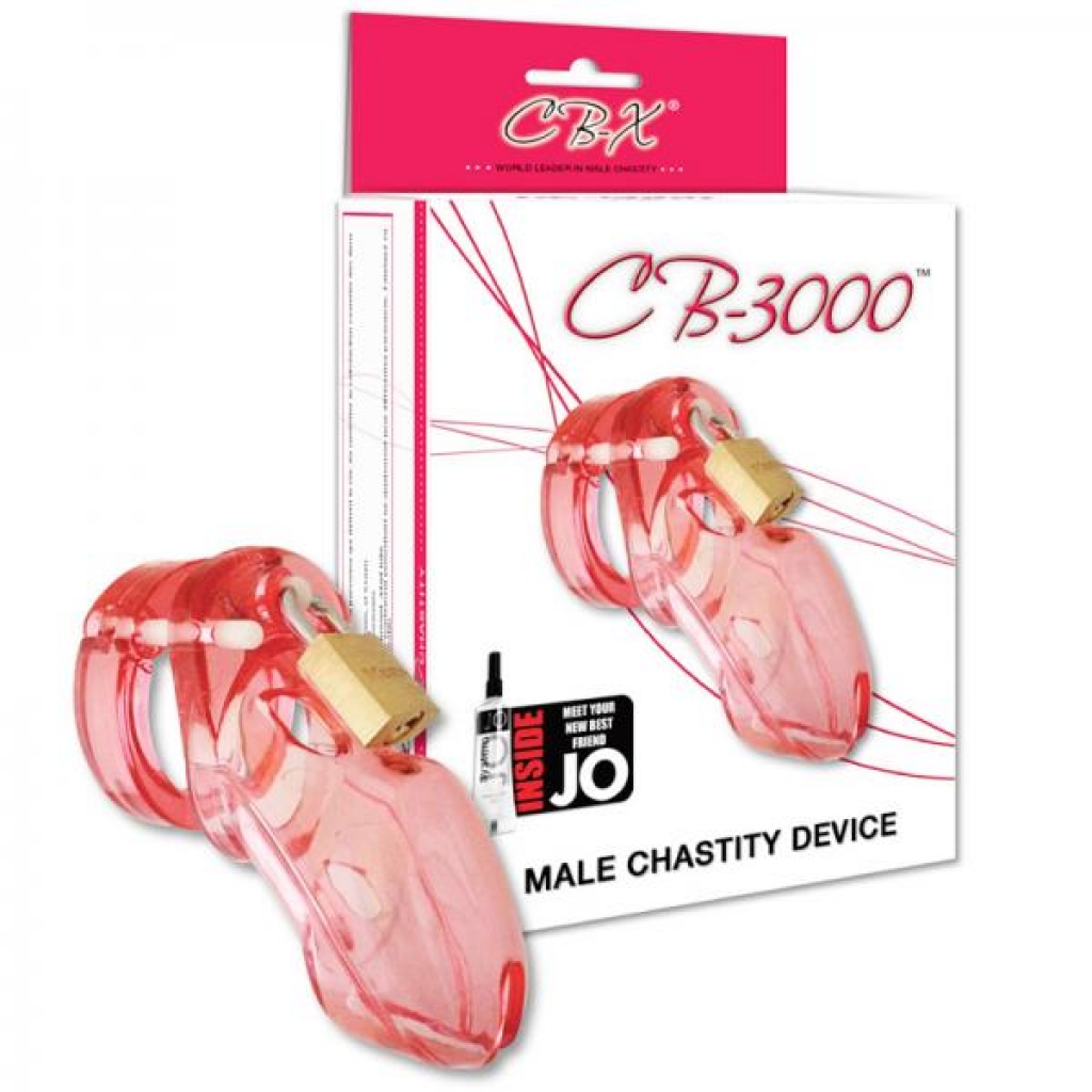 CB-3000 Pink Male Chastity Device