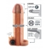 Vibrating Real Feel 2 Inches Extension - Beige - Pipedream