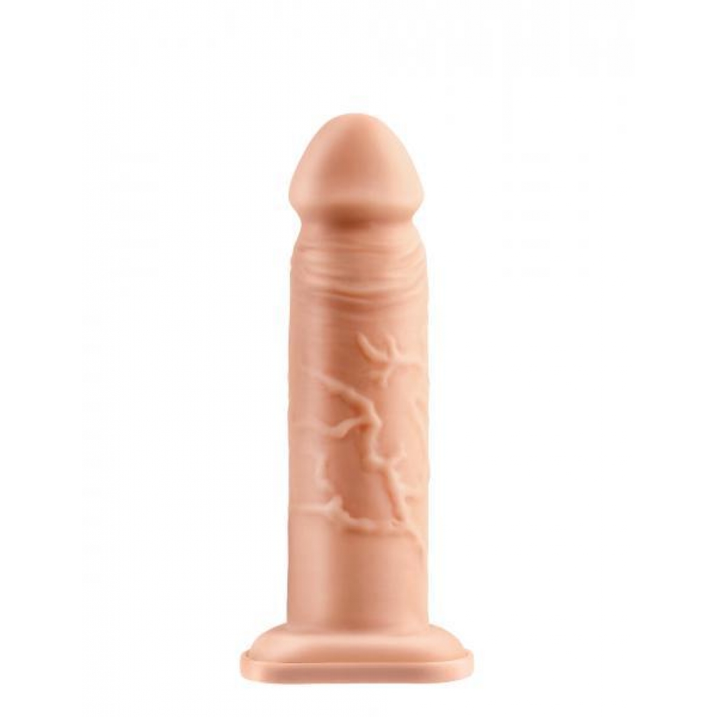 8-Inch Silicone Hollow Extension - Beige