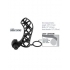 Extreme Silicone Power Cage: Erection Enhancer - Black