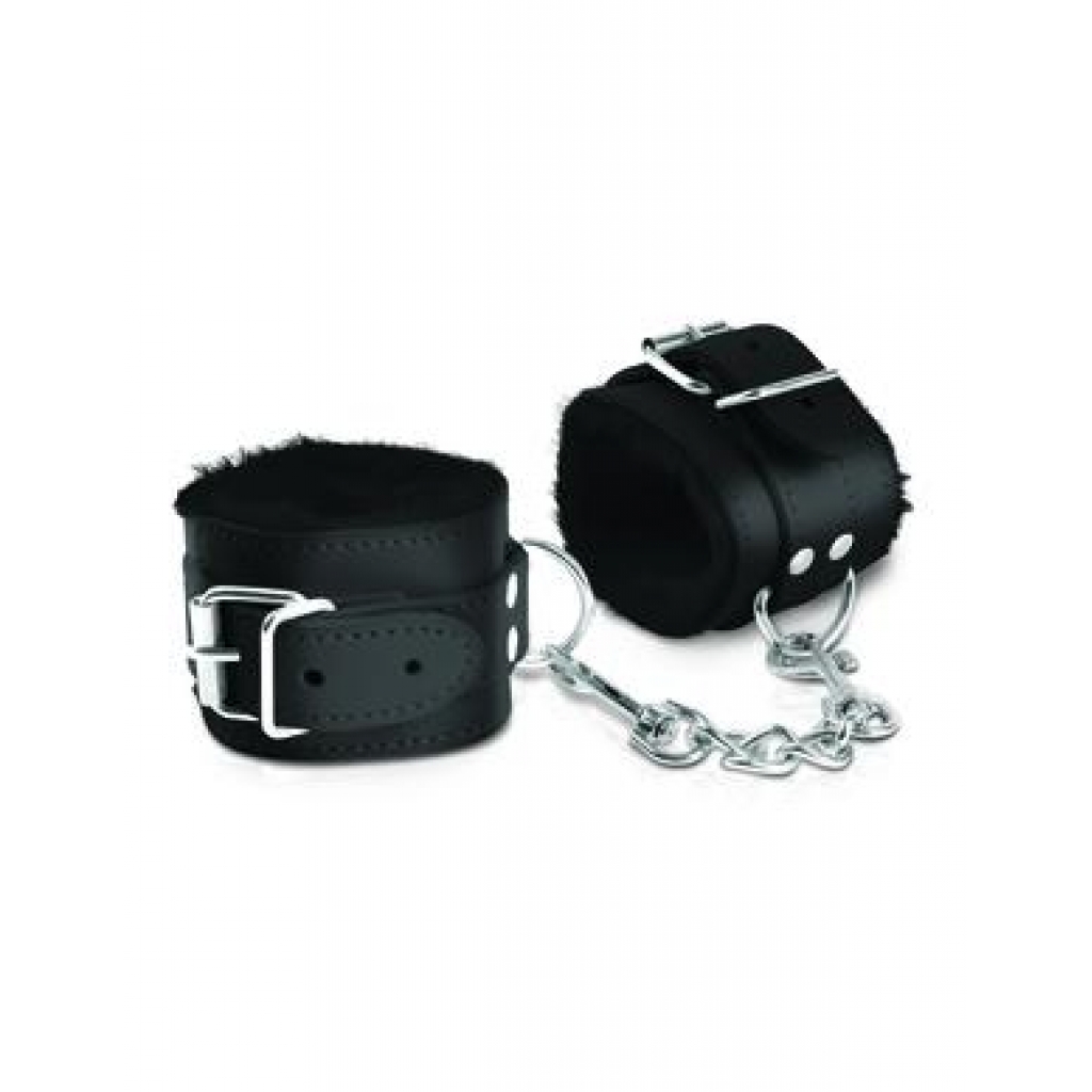 Fetish Fantasy Limited Edition Cumfy Cuffs - Luxurious Black Restraints