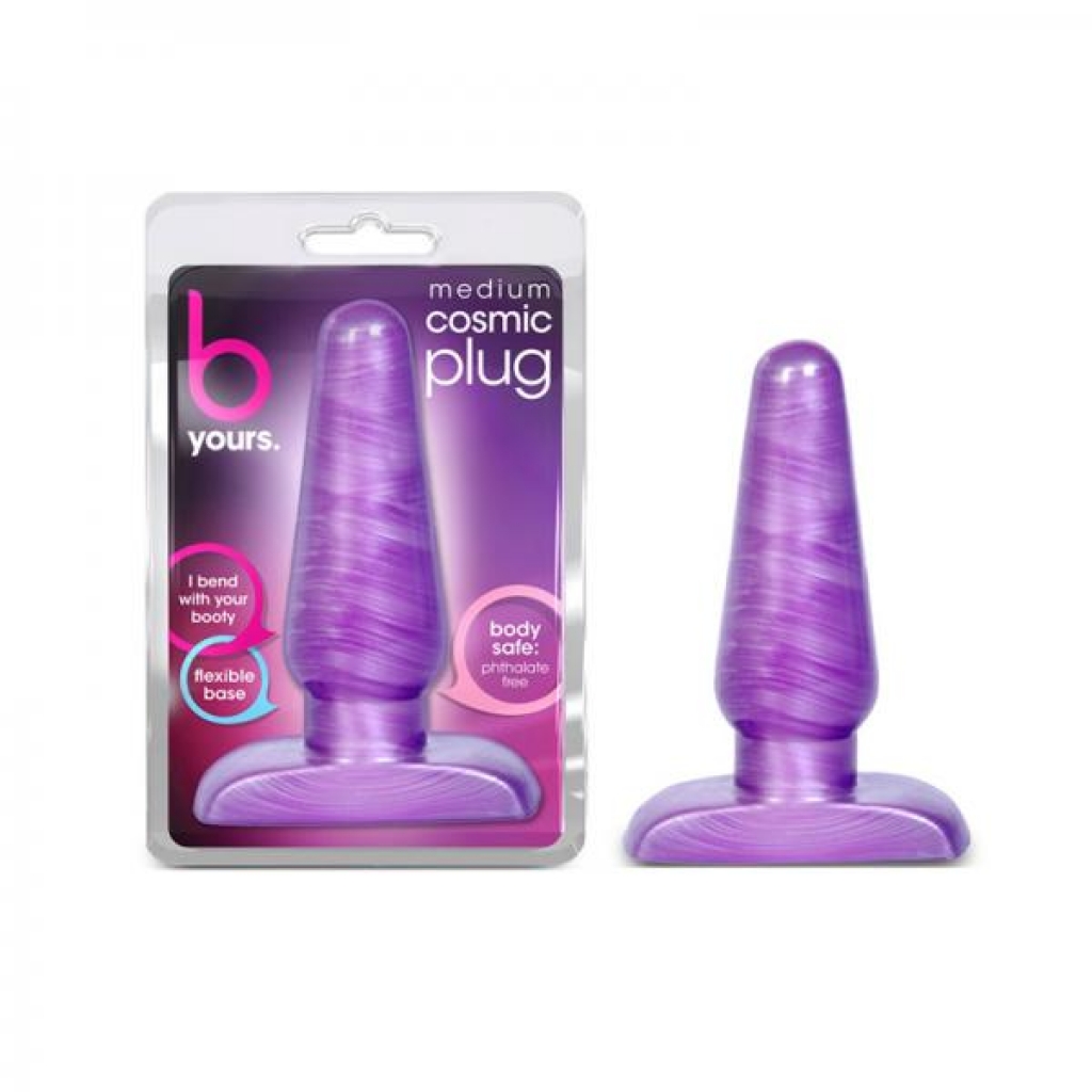 Blush B Yours Cosmic Plug Medium Purple Swirl - Blush