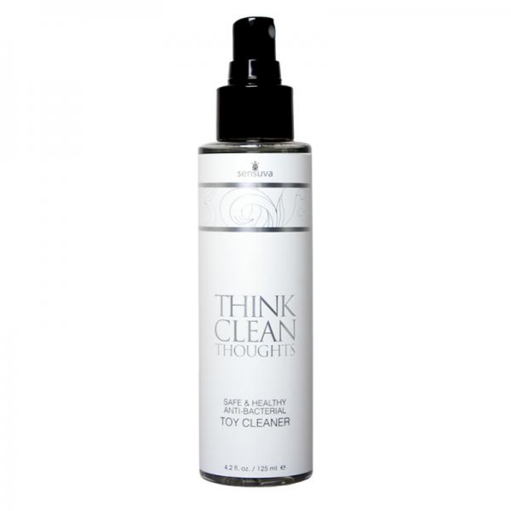 Think Clean Thoughts Healthy Antibacterial Toy Cleaner 4.2oz - Sensuva