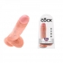 King Cock 8-Inch Realistic Dildo - Beige