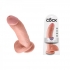 King Cock 9 inches Cock with Balls Beige - Pipedream