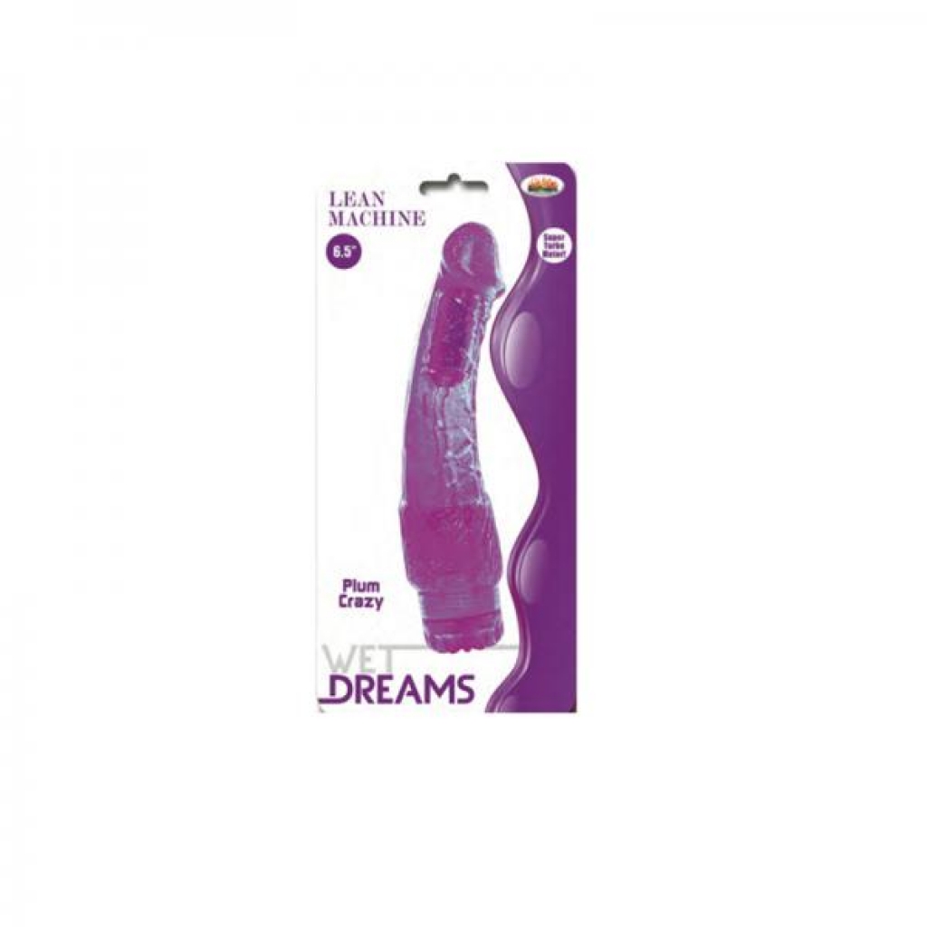 Lean Machine Purple Realistic Vibrator - Hott Products