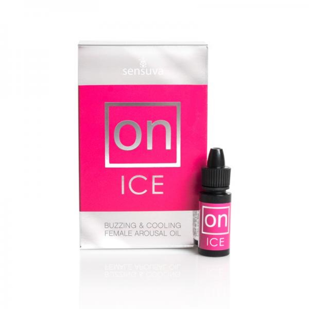 On Ice Arousal Oil For Her 5ml. Bottle - Sensuva