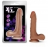 X5 Grinder Latin Realistic Dildo Brown - Blush