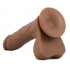 X5 Grinder Latin Realistic Dildo Brown - Blush