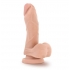 X5 5 Inches Cock With Suction Cup Beige - Blush