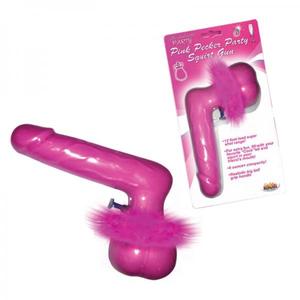 Pink Pecker Party Squirt Gun - Hott Products