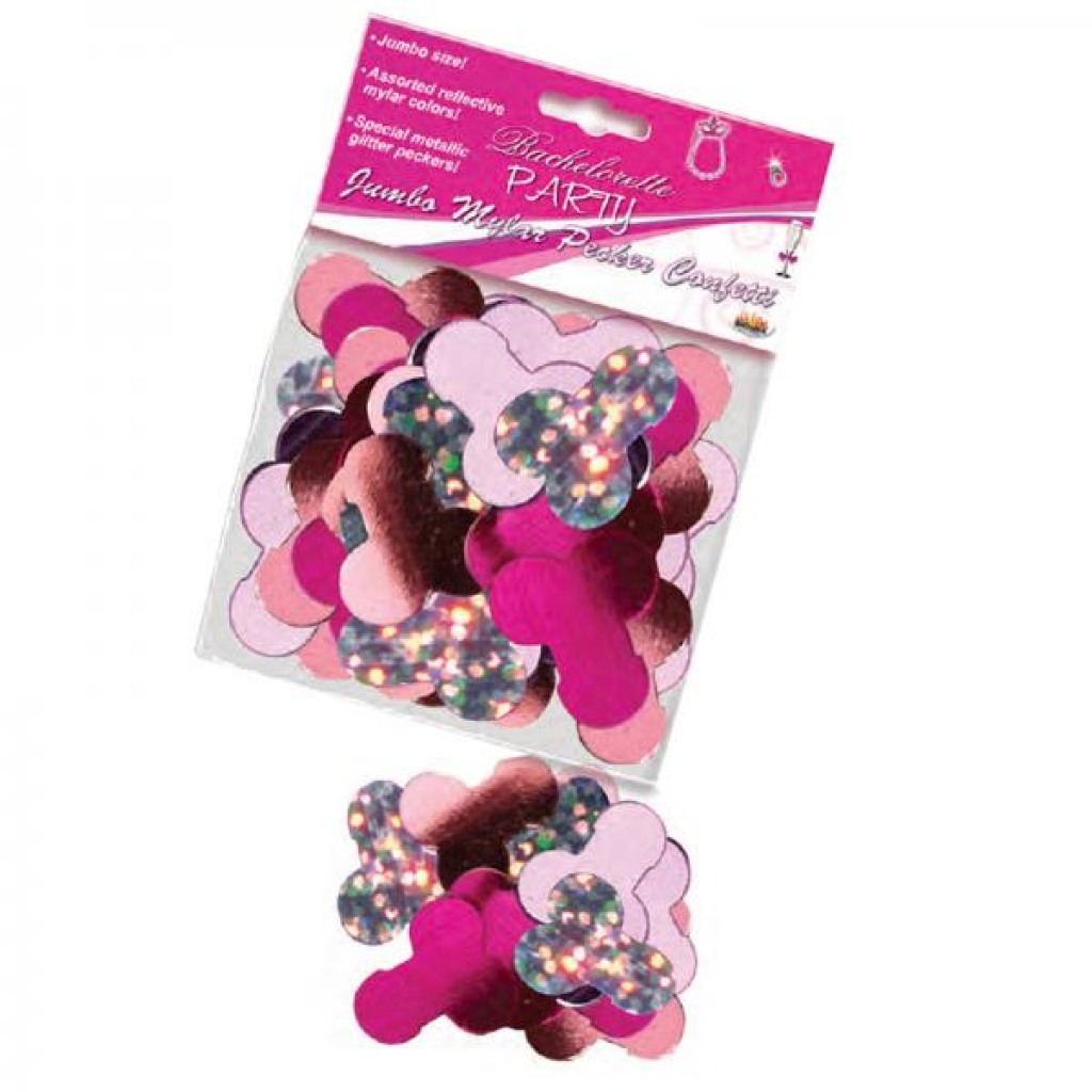 Jumbo Mylar Pecker Party Confetti - Hott Products