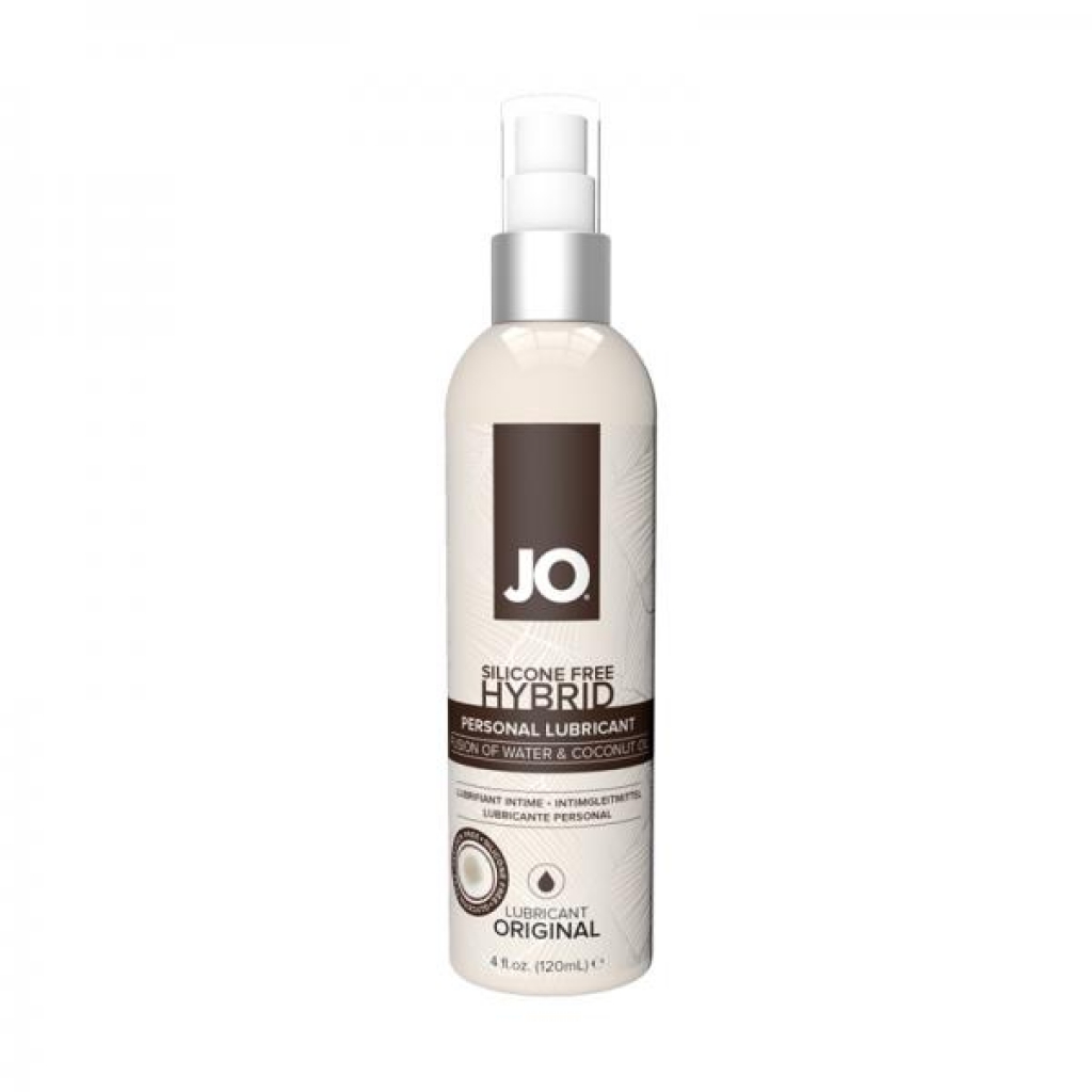 Jo Silicone Free Hybrid Lubricant W/coconut Original 4 Fl Oz - System Jo