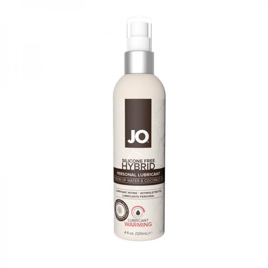 Jo Silicone Free Hybrid Lubricant Coconut Warming 4oz - System Jo