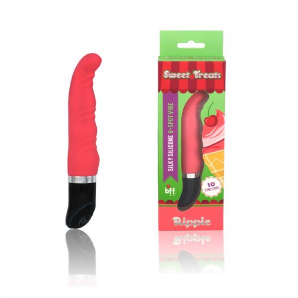 Bff Sweet Treats Sili G Ripple Pink - Si Novelties