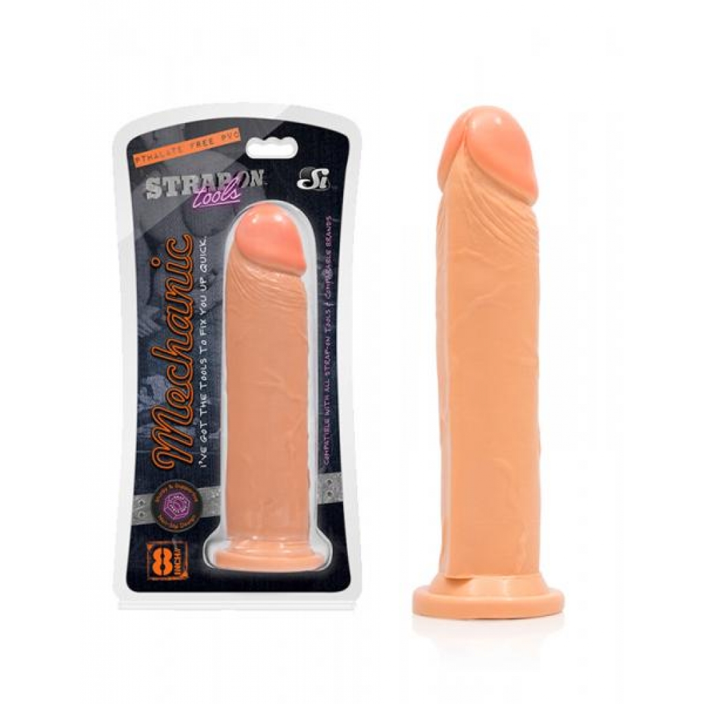 8-inch Realistic PVC Dildo for Harness Compatibility