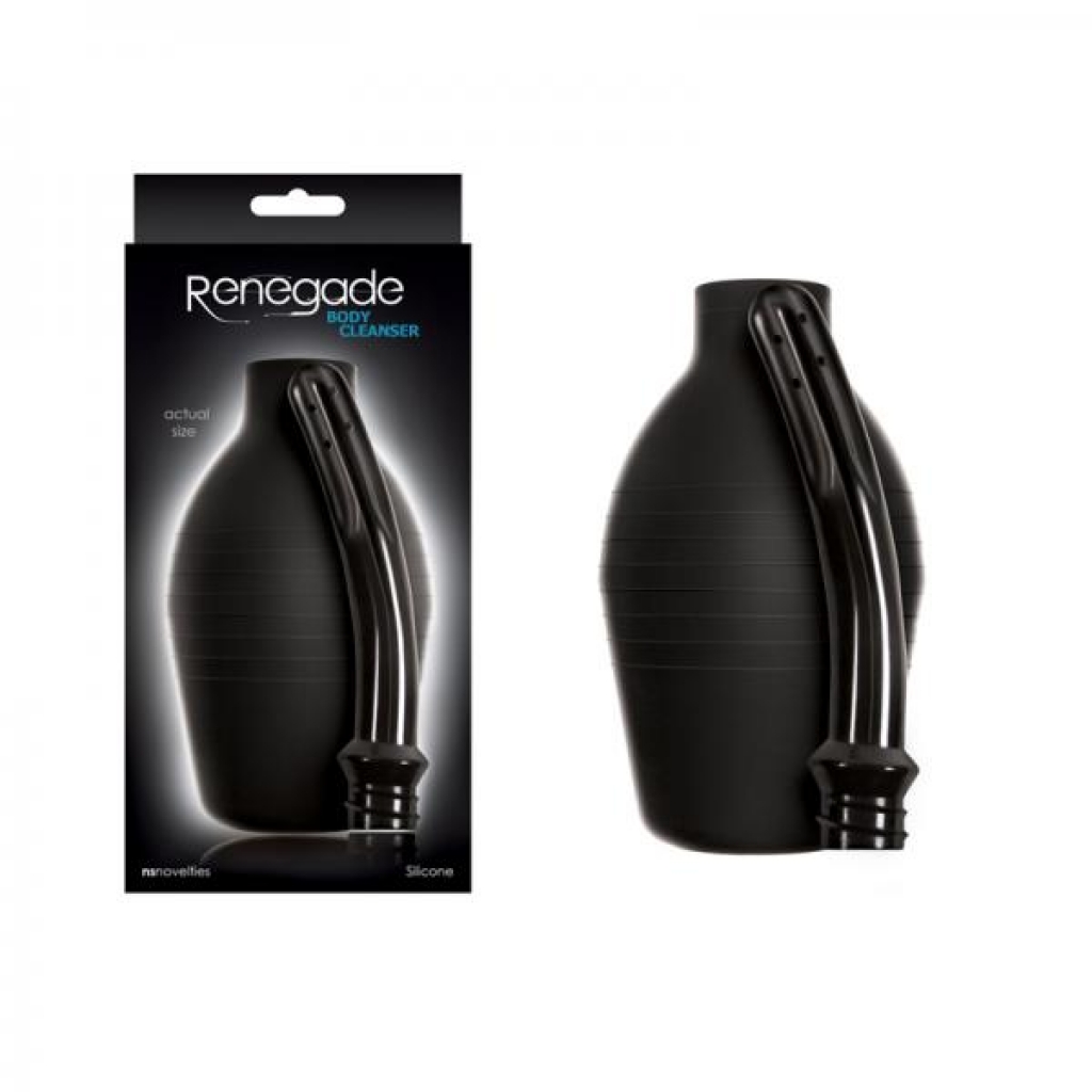 Renegade Body Cleanser Douche Black - Ns Novelties