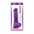 Colours Pleasures Thick 8 inches Purple Dildo - Ns Novelties