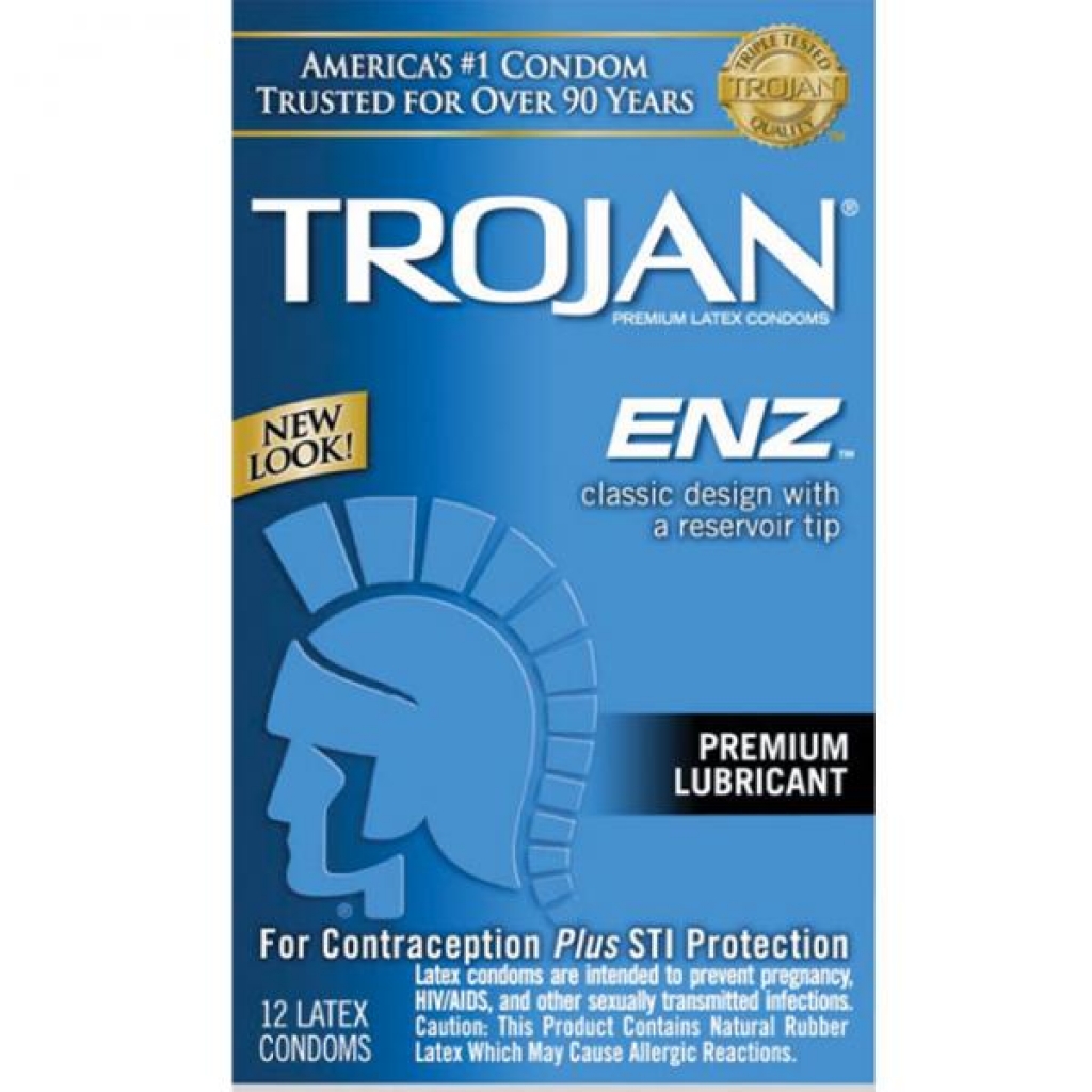 Trojan-enz Lubricated Condoms - Paradise Marketing