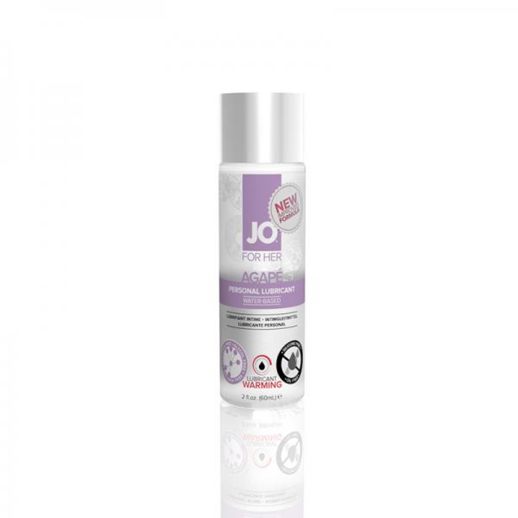 Jo Natural Agape Lubricant Warming 2oz - System Jo