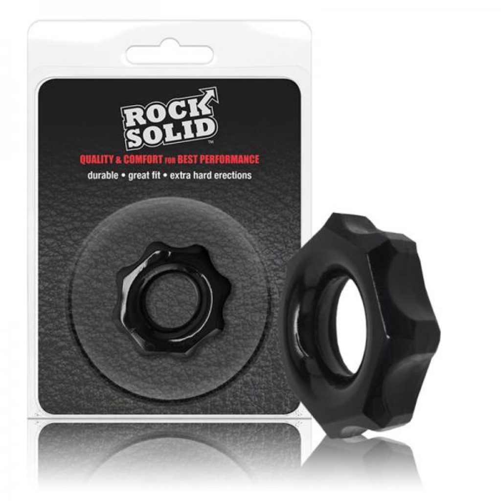 Rock Solid Gear - Black C Ring In A Clamshell