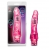 B Yours Vibe 7 Pink Vibrating Dildo - Blush