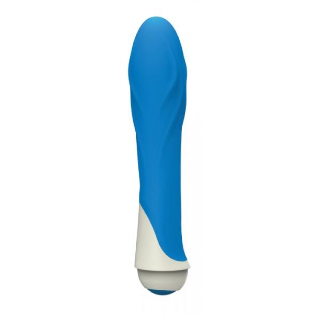 Gossip Charlie 7 Function Silicone Vibe Blue - Curve Novelties