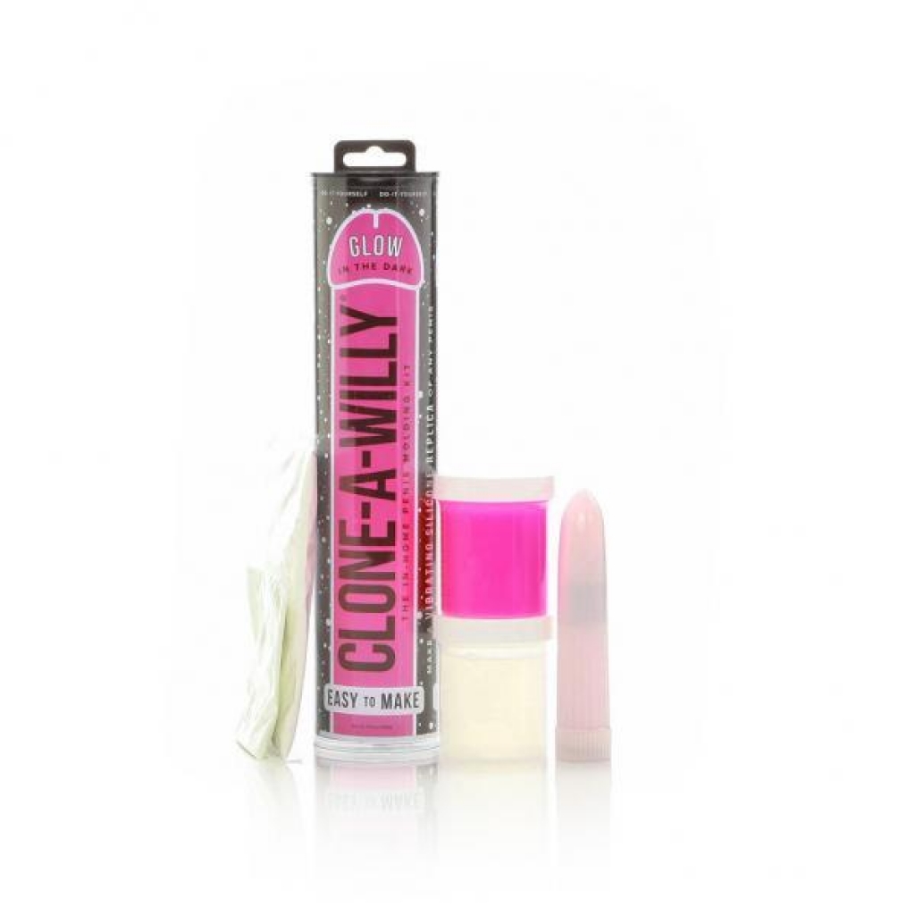 Clone A Willy Hot Pink Glow In The Dark - Clone-a-willy