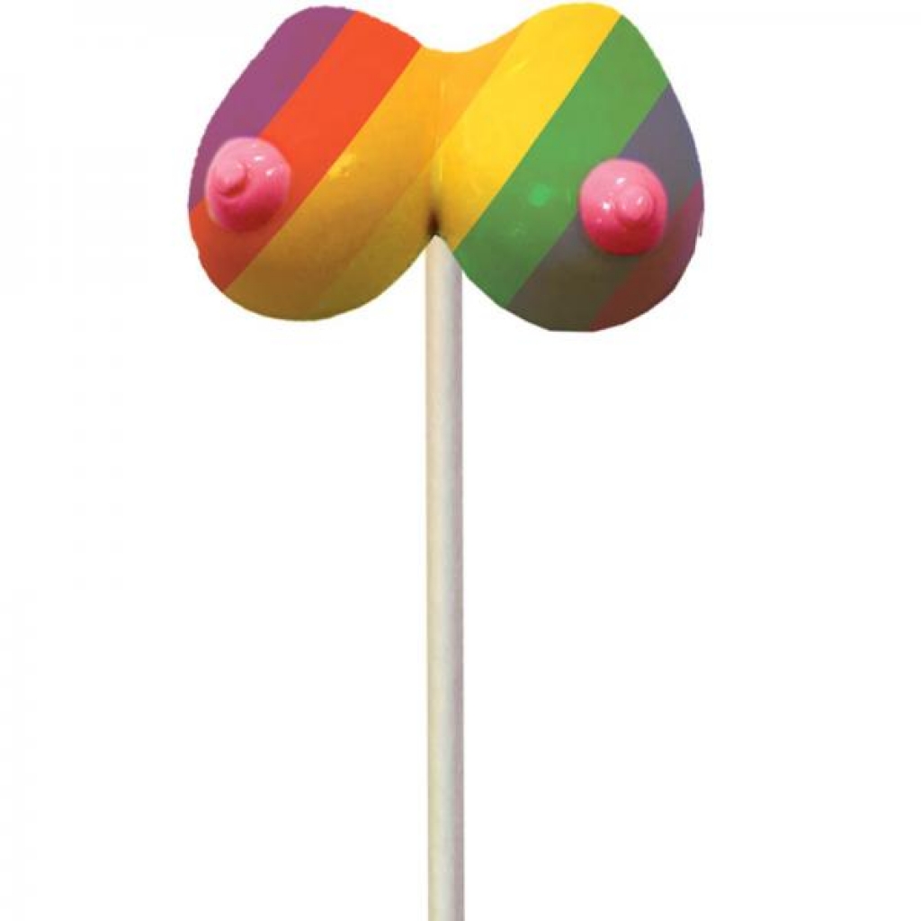 Rainbow Boobie Candy Pop - Hott Products