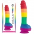 Colours Pride Edition 8 inches Dong Rainbow - Ns Novelties