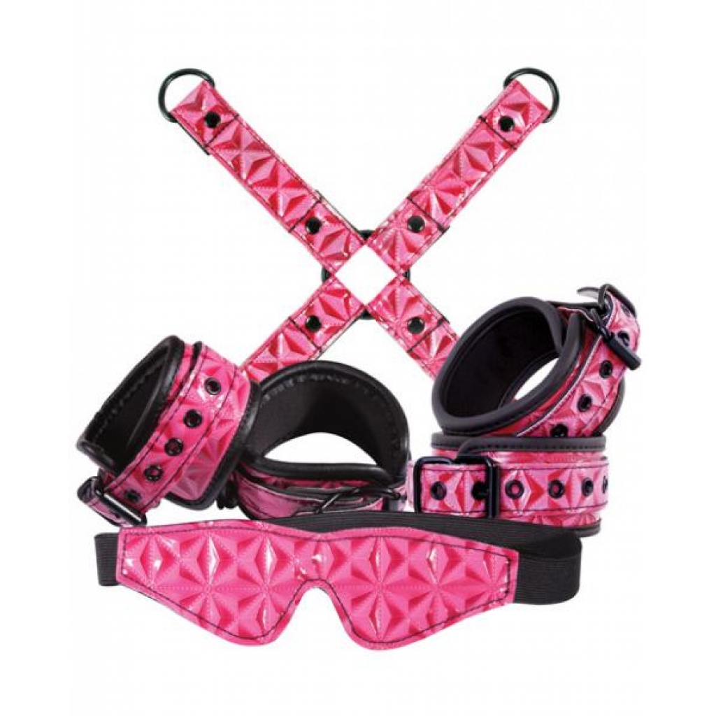 Sinful Bondage Kit Pink - Ns Novelties