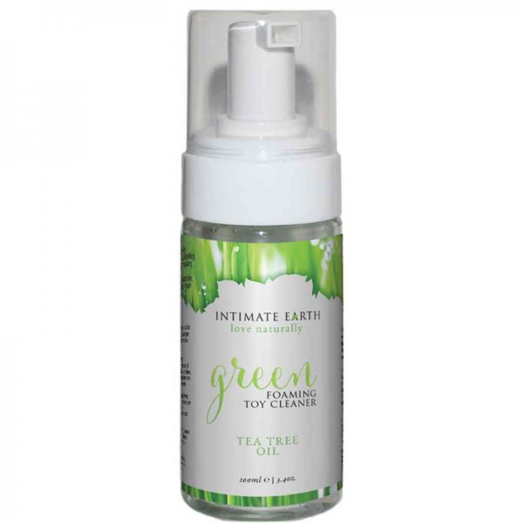 Intimate Earth Green Tea Tree Toy Cleaner 3.4oz - Intimate Earth