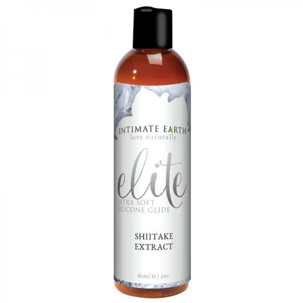 Intimate Earth Elite Silicone Shiitake Glide 2oz - Intimate Earth