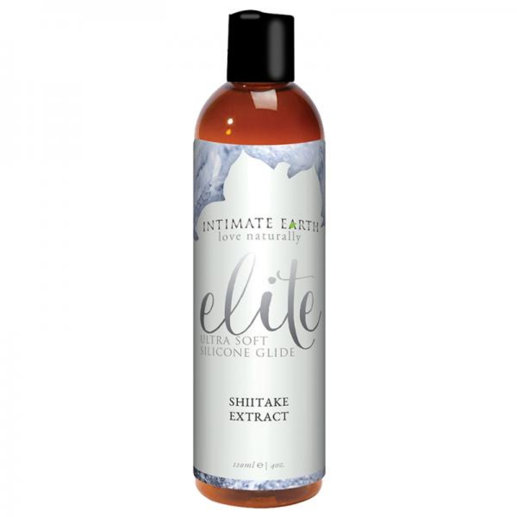 Intimate Earth Elite Silicone Shiitake Glide 4oz - Intimate Earth