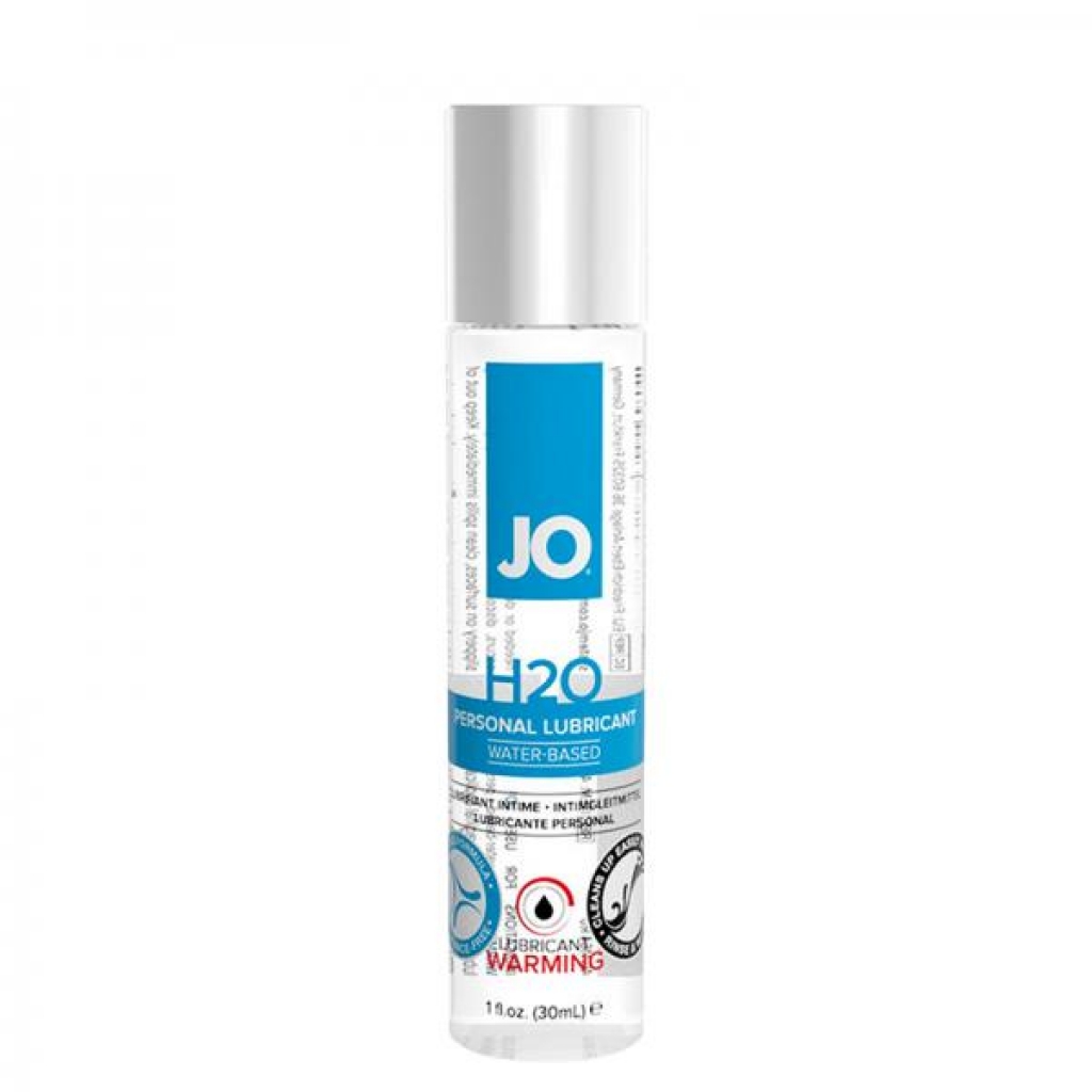 JO H20 Warming Lubricant 1oz Bottle - System Jo