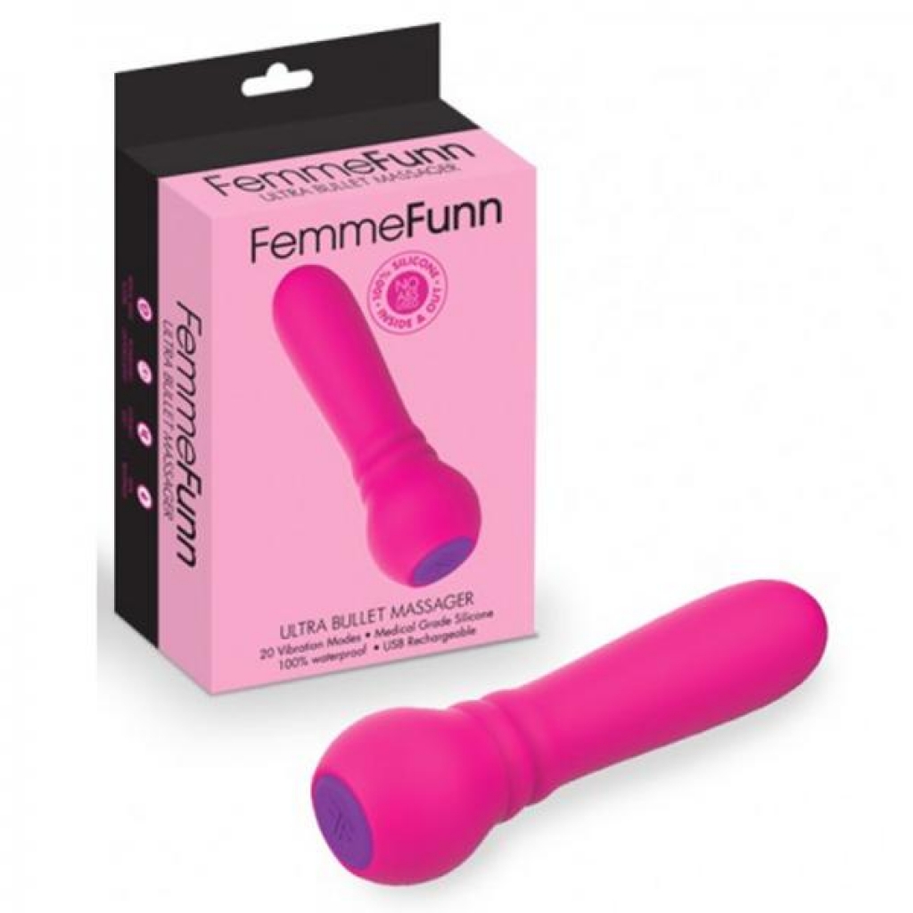 Femmefunn Ultra Bullet Silicone - Pink