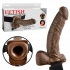 Fetish Fantasy 7 inches Hollow Strap On With Balls Brown - Pipedream