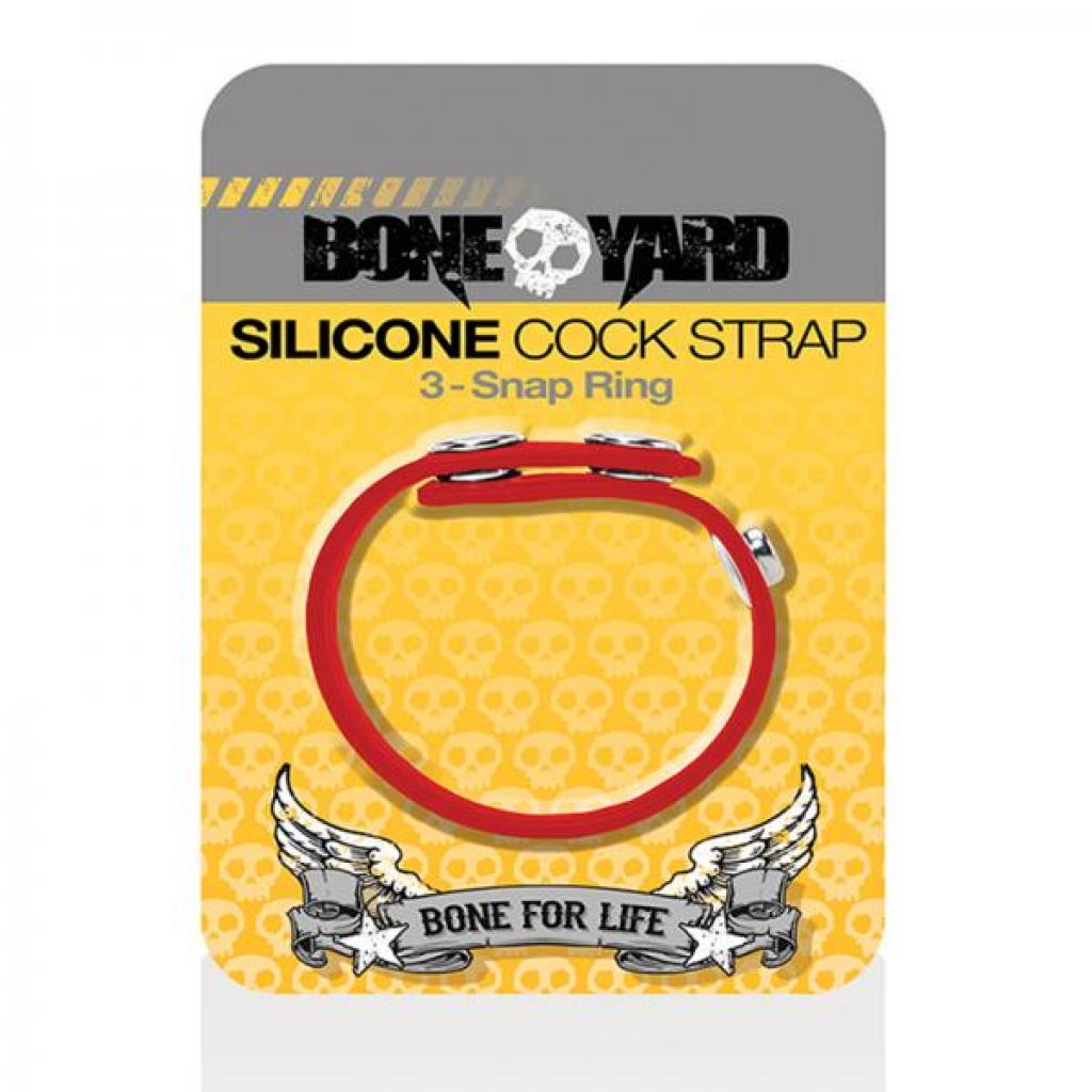 Boneyard Cock Strap - Red