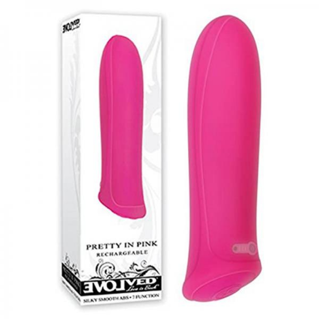 Evolved Pretty In Pink Rechargeable Bullet