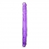 B Yours - 14 inches Double Dildo - Purple