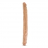 B Yours 14-Inch Double Dildo - Latin Tan