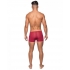 Seamless Sleek Shorts with Sheer Pouch for Men