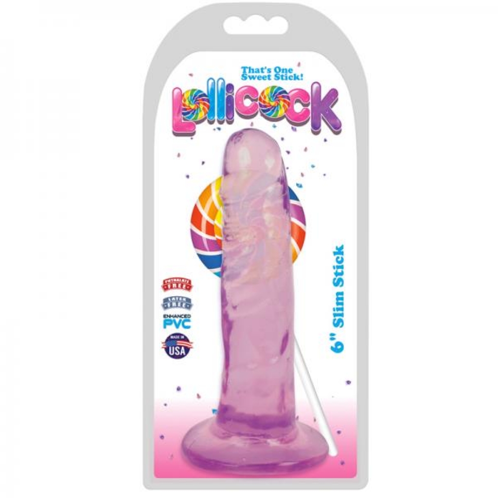 Lollicock Slim Stick 6-Inch - Grape Ice Fantasy